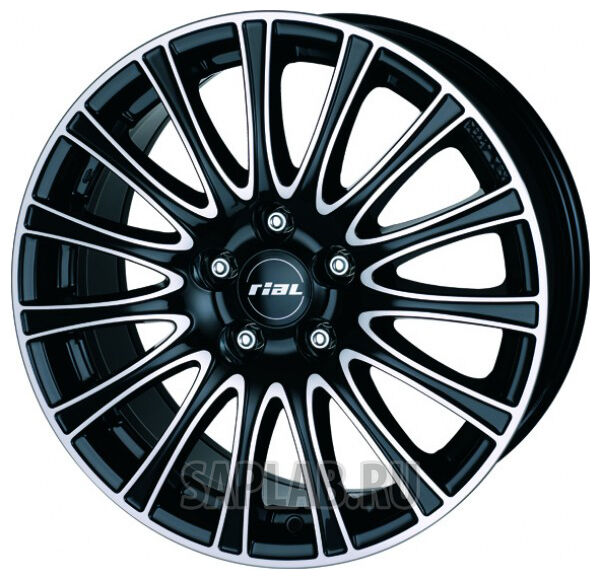 Купить запчасть RIAL - RA80843W131 RIAL RAVENNA 8.0X18 5/120 ET43 d72.6 /diamond-black front polished/ BMW [RA80843W13-1]