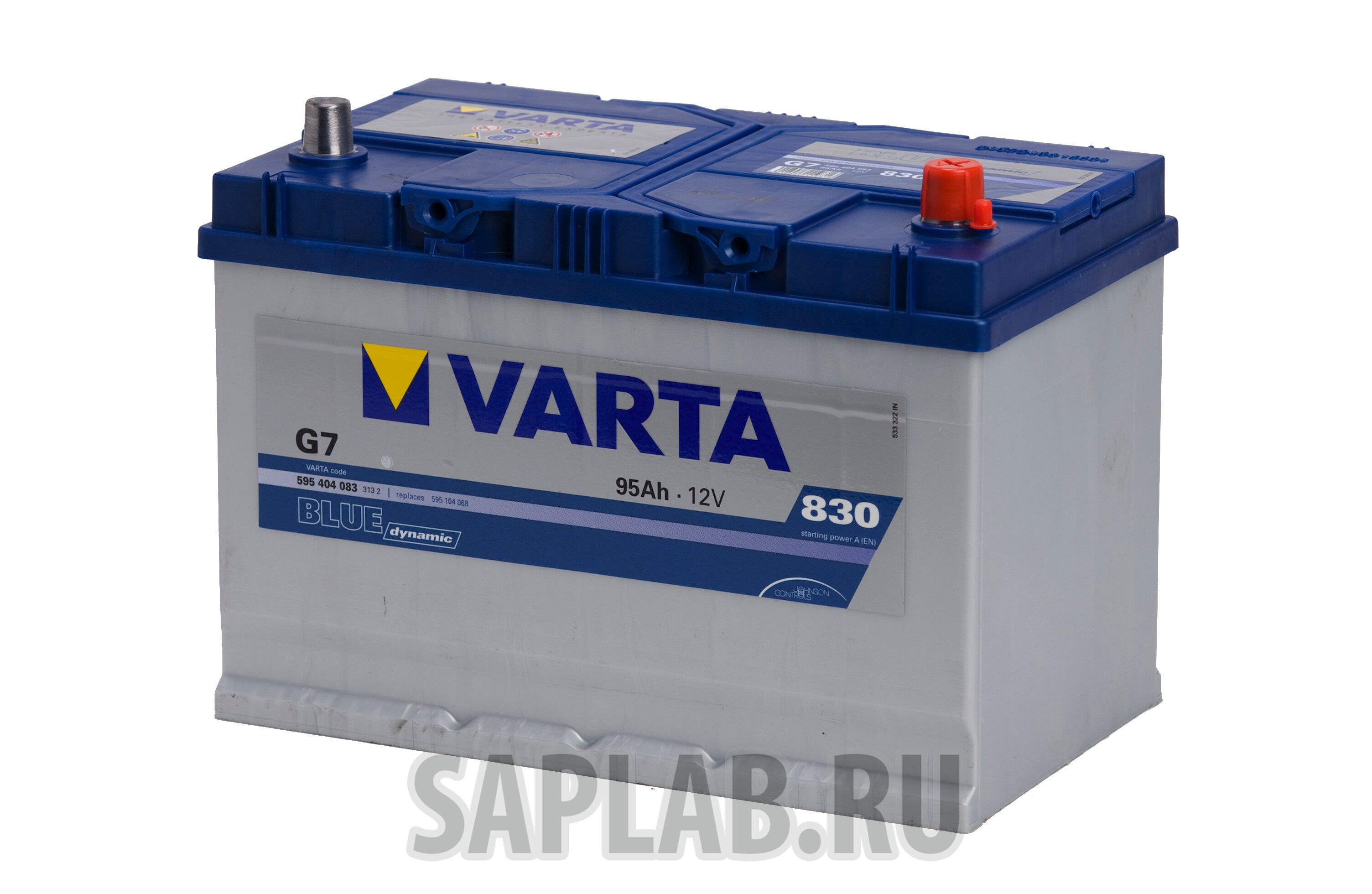 Купить запчасть  VARTA - 5954040833132 Аккумулятор Varta 5954040833132 95 Ач VL Euro (G7) выс.