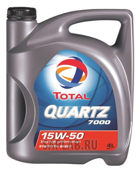 Купить запчасть TOTAL - 148592 Моторное масло Total Quartz 7000 15W-50 4л