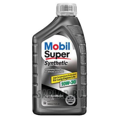 Купить запчасть MOBIL - 071924277373 Моторное масло Mobil Super Synthetic SAE 10W-30 0,946л