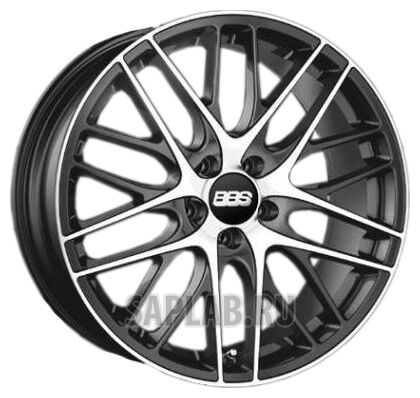 Купить запчасть BBS - WHS074344 CS 17/7,5 ET35 Schwarz poliert