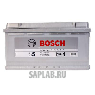 Купить запчасть  BOSCH - 0092S50130 Аккумулятор автомобильный BOSCH S5 Silver Plus 0 092 S50 130 100 Ач