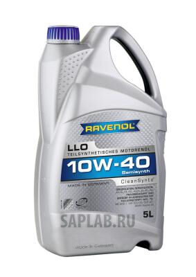 Купить запчасть RAVENOL - 4014835724358 Моторное масло Ravenol LLO SAE 10W-40 5л