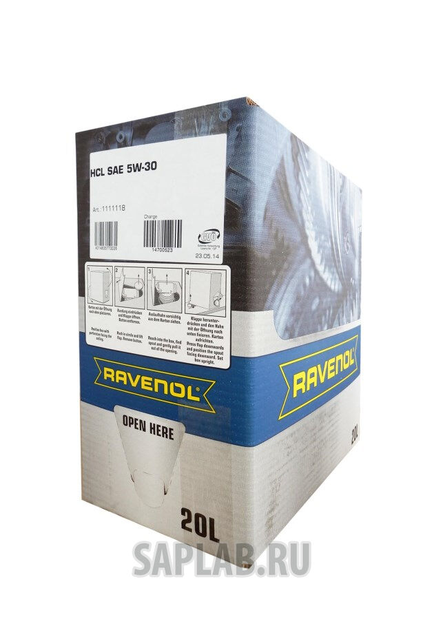 Купить запчасть RAVENOL - 4014835773226 HCL SAE 5W-30 (20л) ecobox