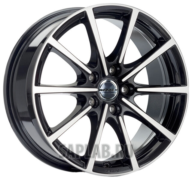 Купить запчасть BORBET - WHS097905 BL5 18/8 ET45 Black glossy