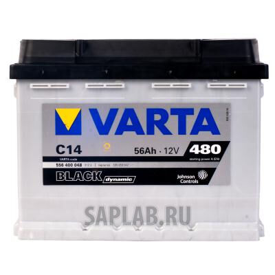 Купить запчасть  VARTA - 556400048 Аккумулятор VARTA BLACK DYNAMIC 12V 56Ah 480A (R+) 13,47kg 242x175x190 мм