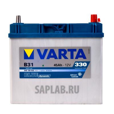 Купить запчасть  VARTA - 545155033 АКБ VARTA Blue Dynamic 45 А/ч 545 155 033 обр R+ EN 330A 238x129x227 B31 545 155 033 31