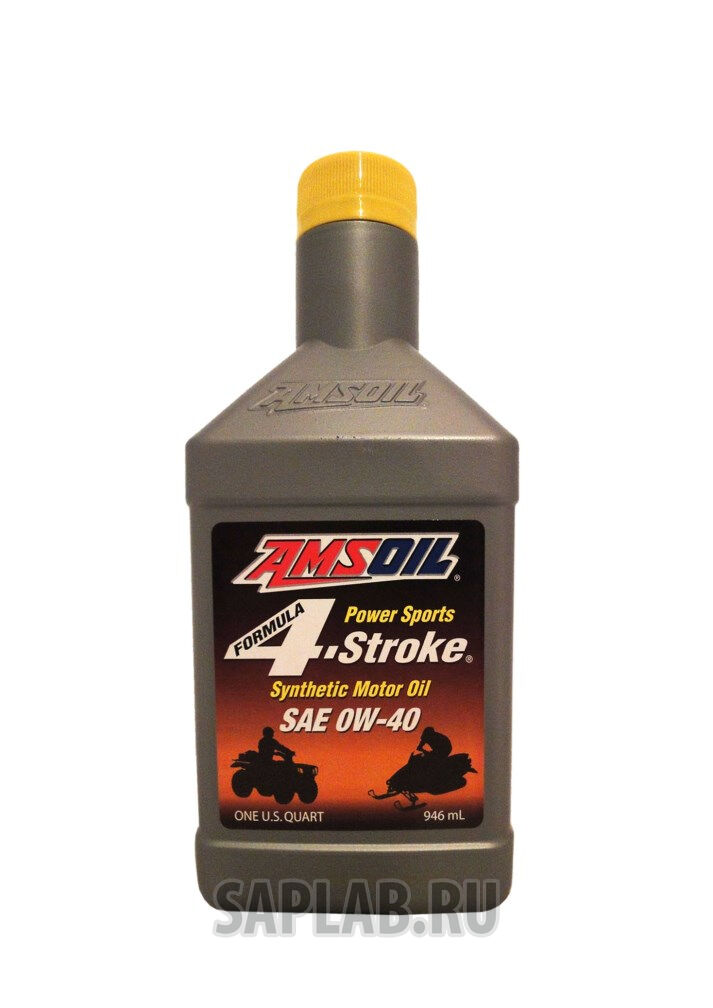 Купить запчасть AMSOIL - AFFQT Моторное масло Amsoil Formula 4-Stroke PowerSports 0W-40 0,946л