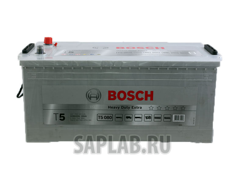 Купить запчасть  BOSCH - 0092T50800 Аккумулятор автомобильный BOSCH 0 092 T50 800 225 Ач