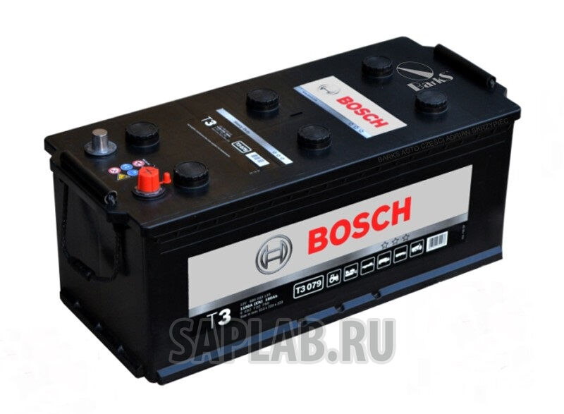 Купить запчасть  BOSCH - 0092T30790 Аккумулятор T3 [12v 180ah 1100а Залит Заряжен Полярность Обратная BOSCH