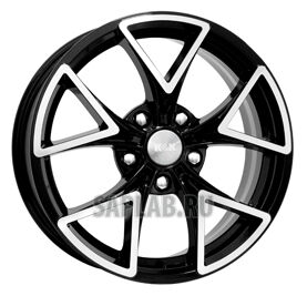 Купить запчасть RAPID - R7884 RAPID СОЧИ АЛМАЗ (KC438) 6.5X16 5/114.3 ET47 d66.1 /black/ [r7884]