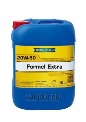 Купить запчасть RAVENOL - 4014835724846 Моторное масло Ravenol Formel Extra SAE 20W-50 10л