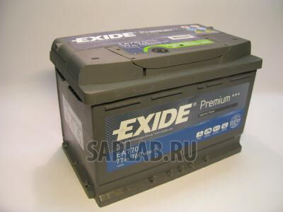 Купить запчасть  EXIDE - EA770 Аккумулятор автомобильный EXIDE EA770 77 Ач