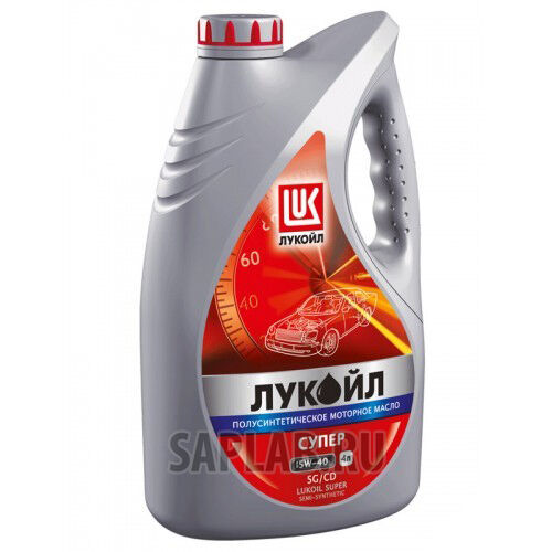 Купить запчасть LUKOIL - 19195 Моторное масло Lukoil Супер SG/CD 15W-40 4л