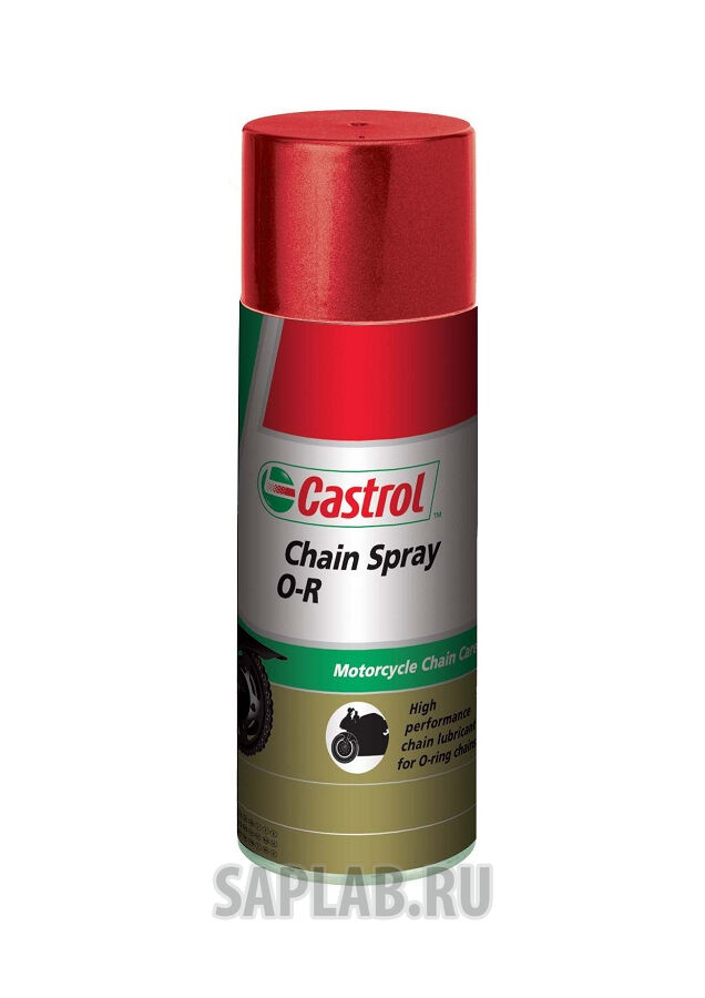 Купить запчасть CASTROL - 14EB85 Спрей-смазка для цепей мотоциклов Chain Spray O-R, 400 мл.