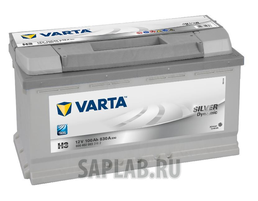 Купить запчасть  VARTA - 6004020833162 Аккумулятор Varta 6004020833162 100 Ач VL Euro (H3)