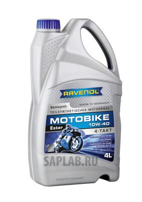 Купить запчасть RAVENOL - 4014835731196 Motobike 4-T Ester 10W-40