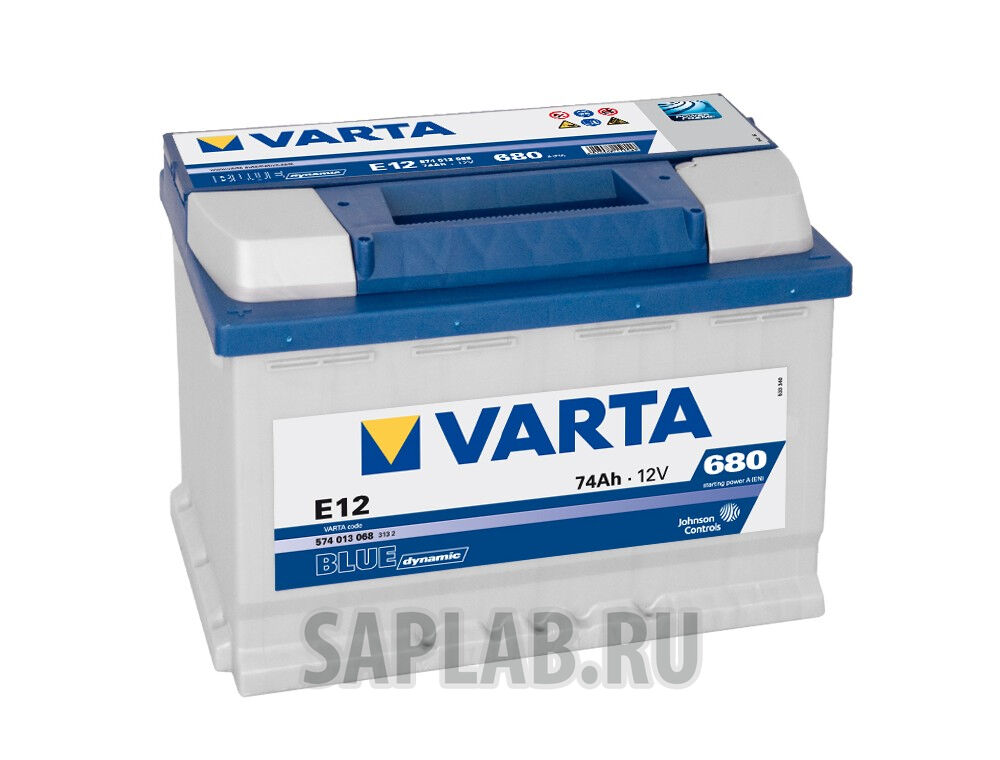 Купить запчасть  VARTA - 5740130683132 Аккумулятор автомобильный  Varta Blue dynamic 5740130683132 74 Ач