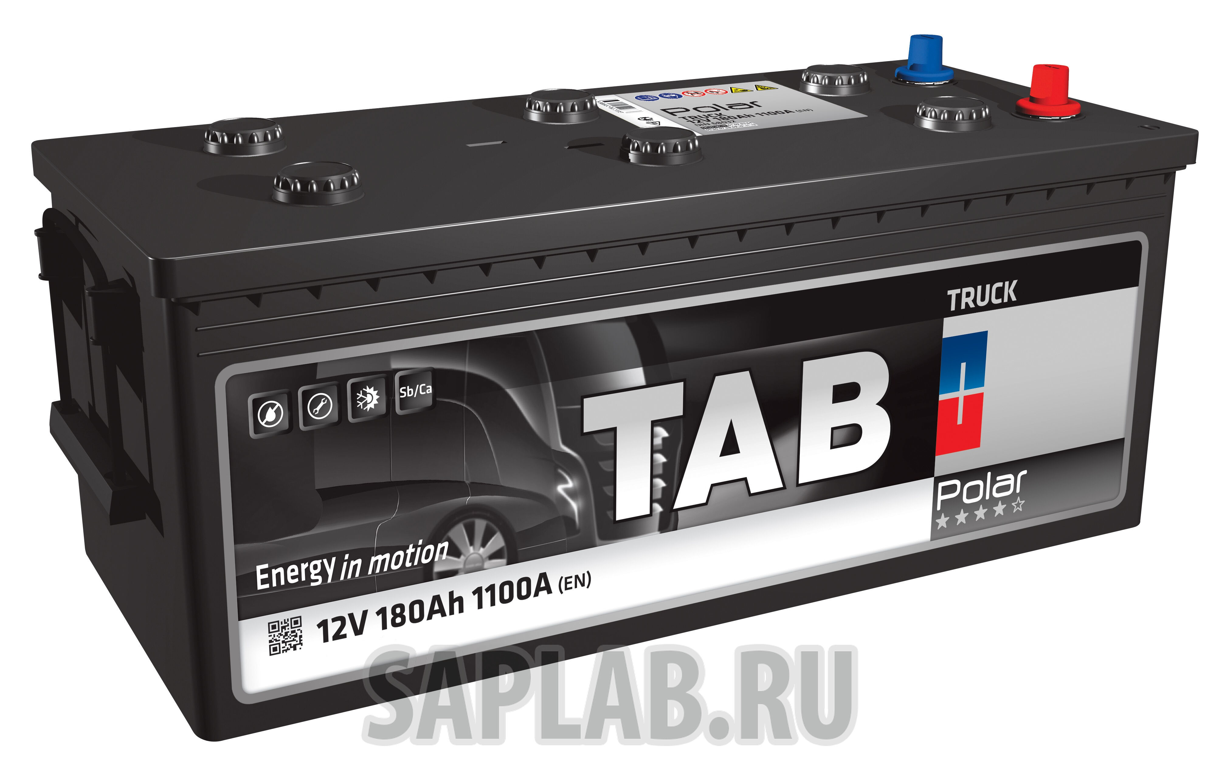 Купить запчасть  TAB - 604912 Аккумулятор TAB POLAR TRUCK 225 euro 1300A 518x273x214 604912