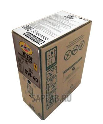 Купить запчасть PENNZOIL - 071611012294 PENNZOIL Ultra Euro 5W-40 20 л, Ecobox