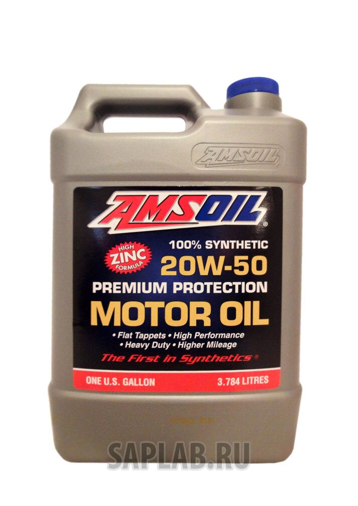 Купить запчасть AMSOIL - ARO1G Моторное масло Amsoil Premium Protection 20W-50 3,784л